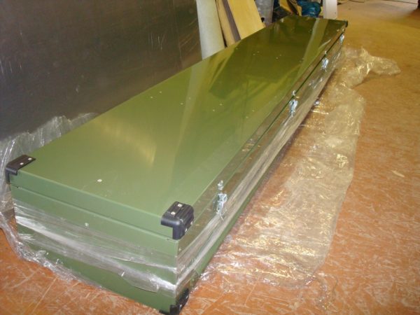 Контейнер алюминиевый 2500х400х250