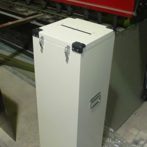 Ящик стальной 350х350х1200