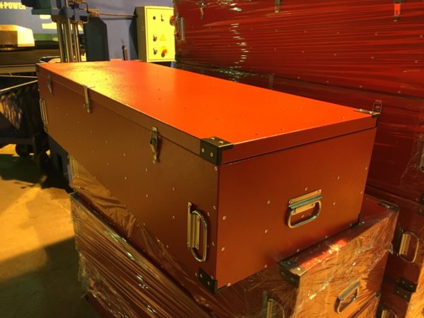 Ящик алюминиевый 1400х500х300 авиационный специальный порошковая покраска